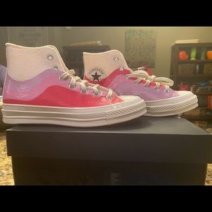 Converse Chuck 70 Hi Thermo Felt Winter White Pink
